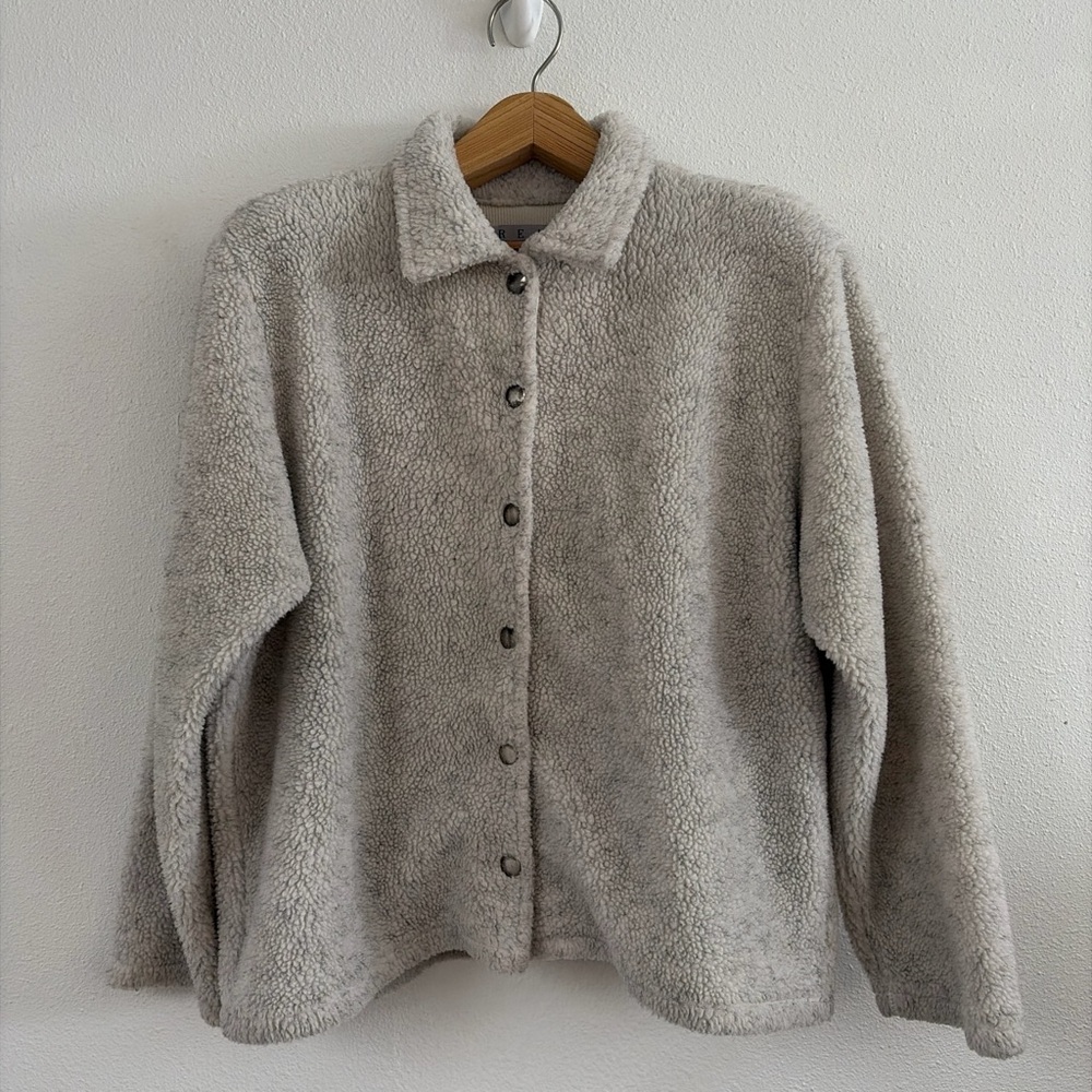 American Vintage | 90's Teddy Cozy Cream Sherpa Jacket